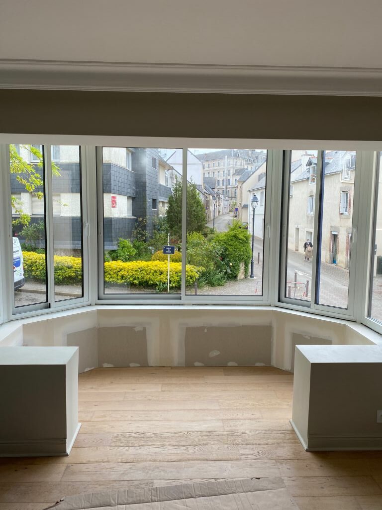 Vannes fenêtre bow-window