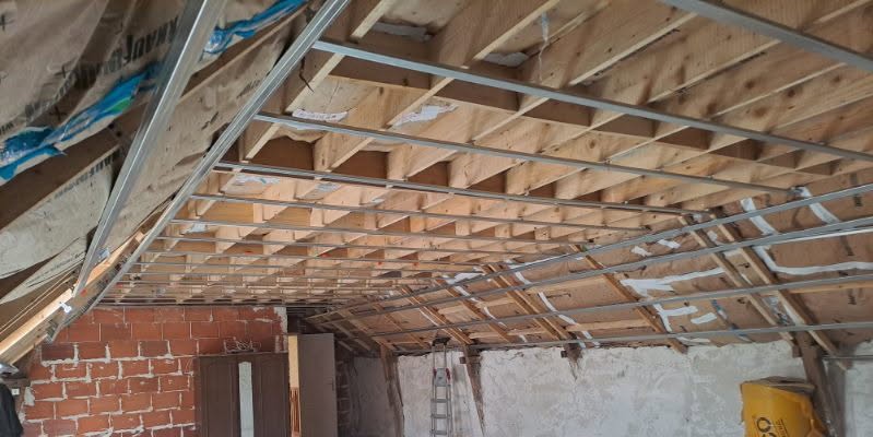 Isolation des combles d'une maison